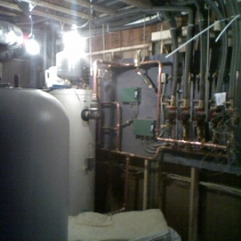 Visual image of heating system